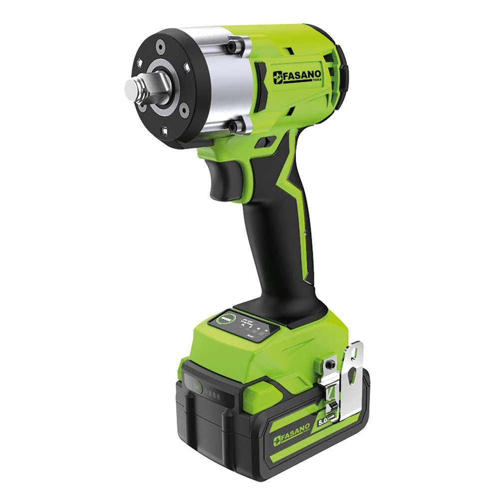 Avvitatore a impulsi compatto attacco 1/2'' - 18V Fasano FG 305/LT2 510Nm