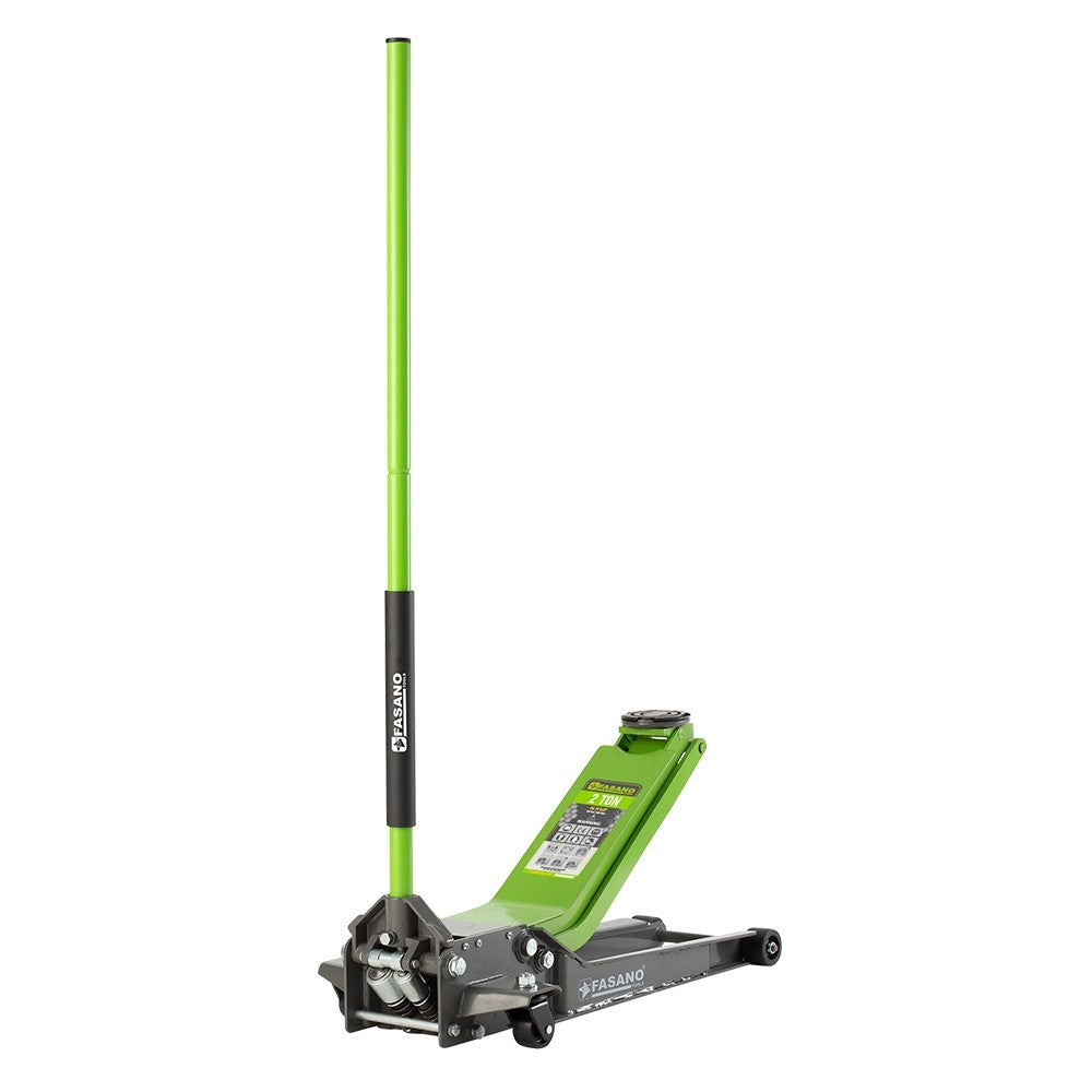 Sollevatore idraulico Fasano Tools FG 719 2T lungo ribassato da 2T.