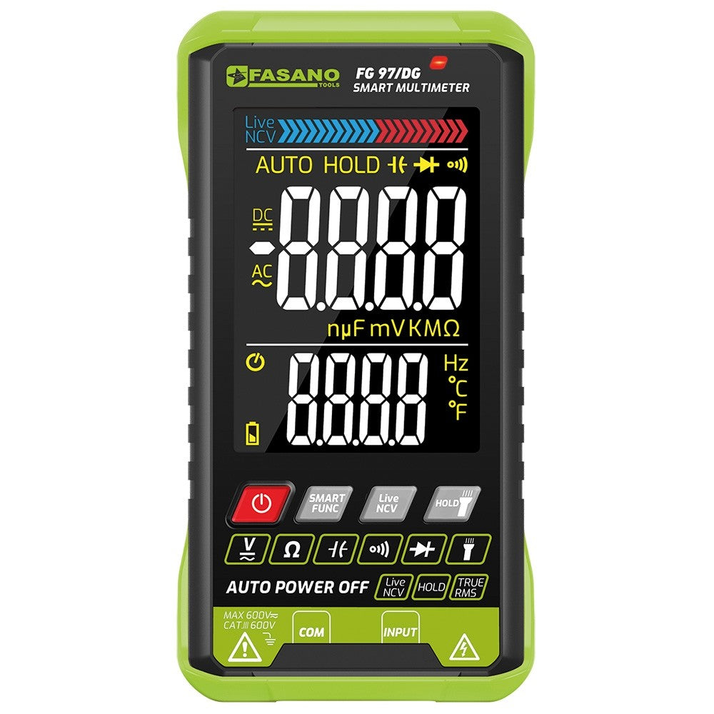MULTIMETRO DIGITALE DC/AC – OHM FG 97/DG