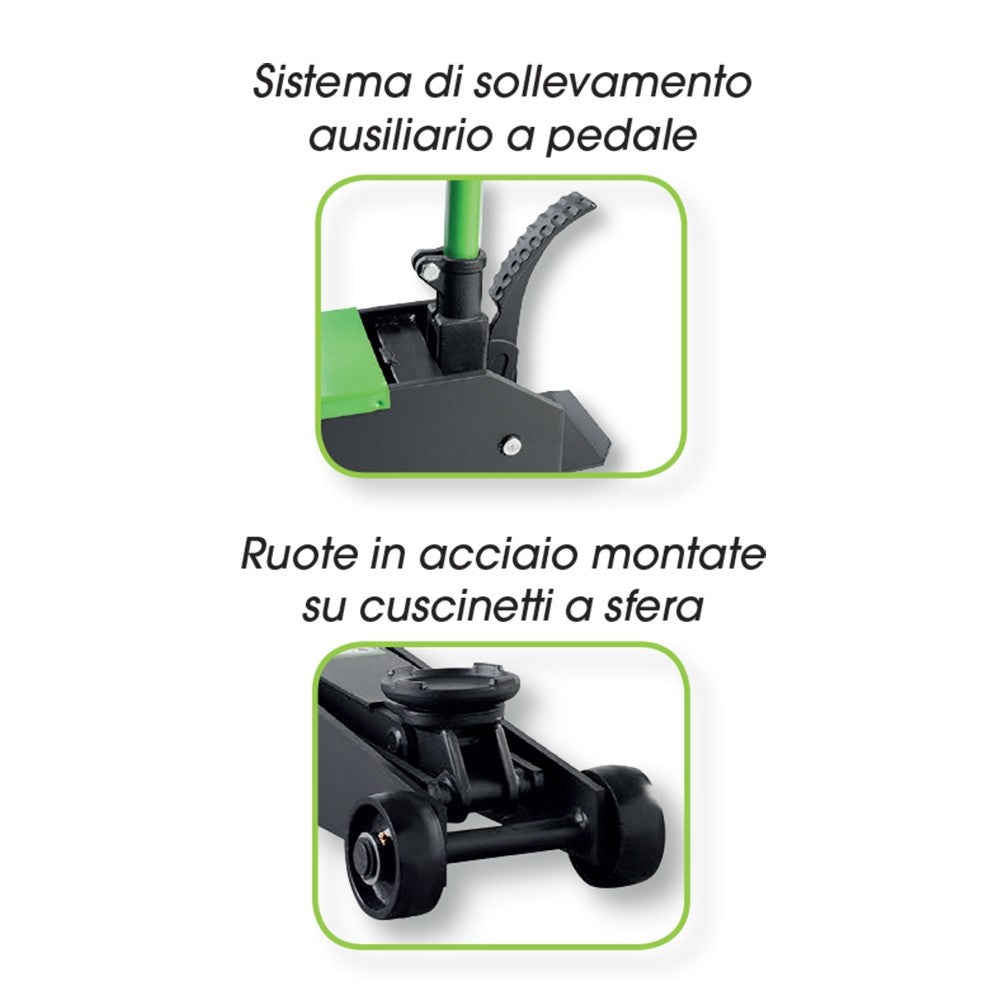 Sollevatore idraulico Fasano Tools da 5t. FG 722/5T