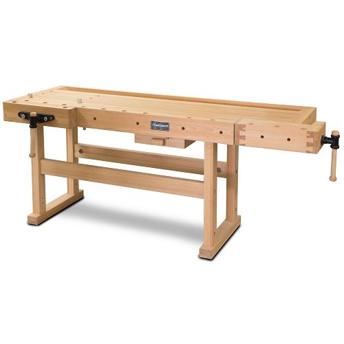 Banco da lavoro prolungabile professionale per falegnami, modello HB 2010 HOLZKRAFT 5102102