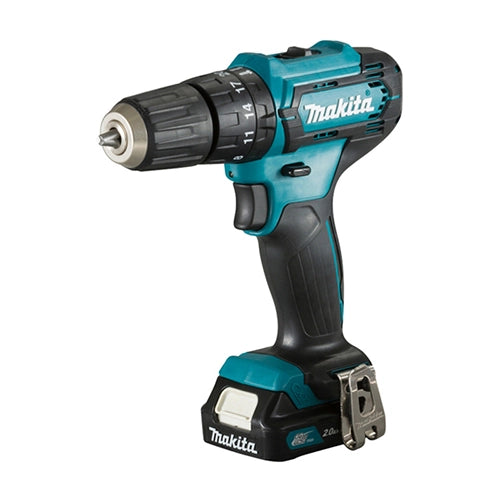 Trapano makita art.HP333DSAJ 2 batterie V.12 Ah 2,0 litio a percussione