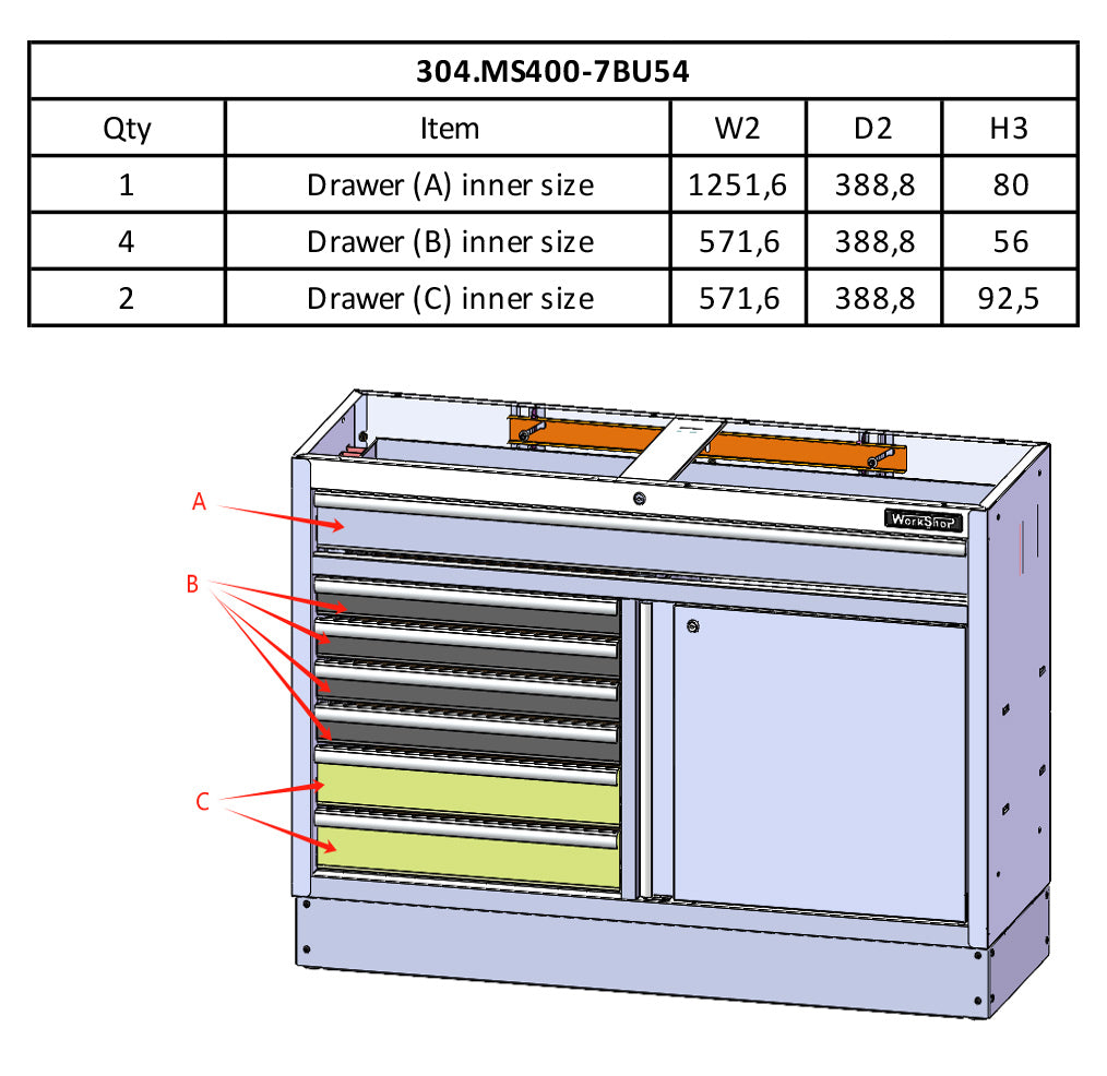 Mobile Officina Workshopitaly MPS USA Inox Total Black