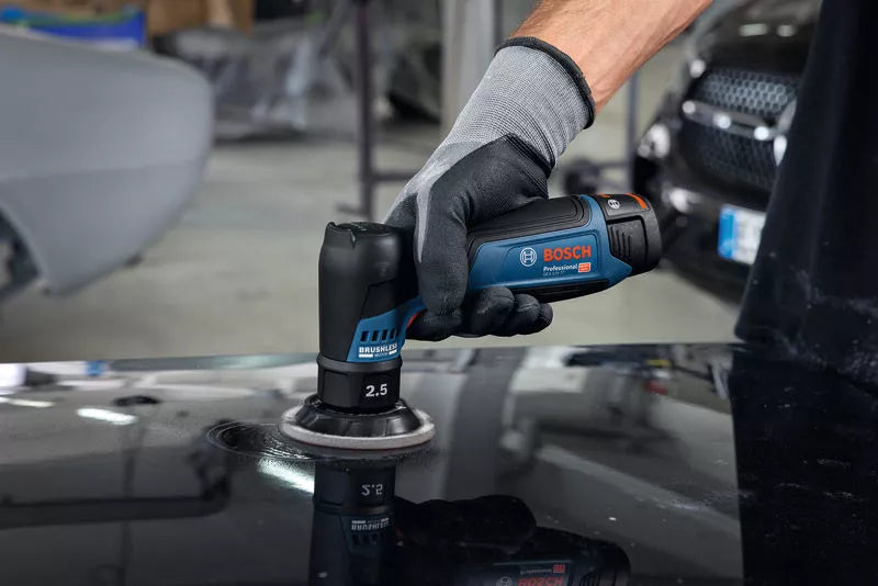 Levigatrice rotoorbitale a batteria Bosch GEX 12V-77 Professional