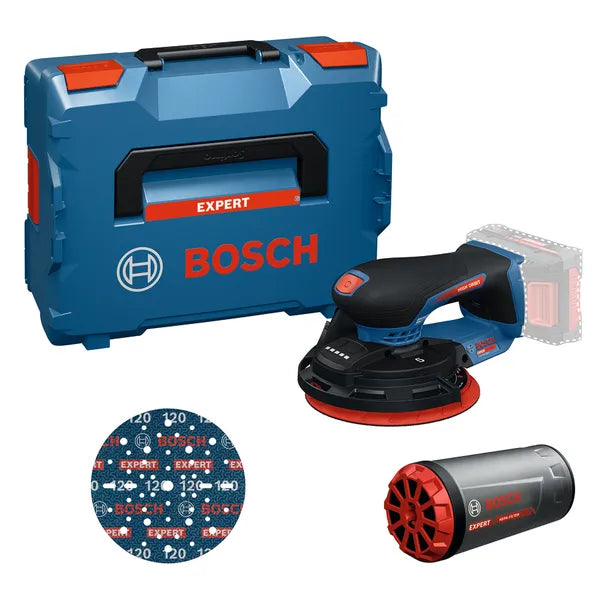 Levigatrice rotoorbitale a batteria Bosch EXPERT EXEX18V-150-5