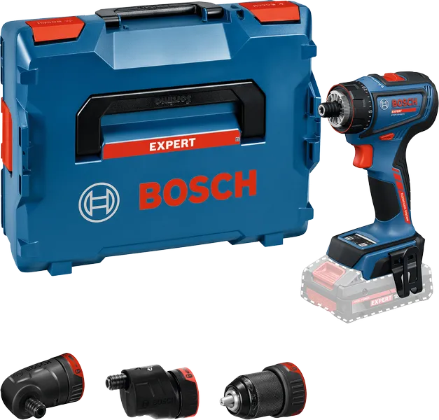 Trapano avvitatore a batteria Bosch EXPERT EXSR18V-90FC con accessori