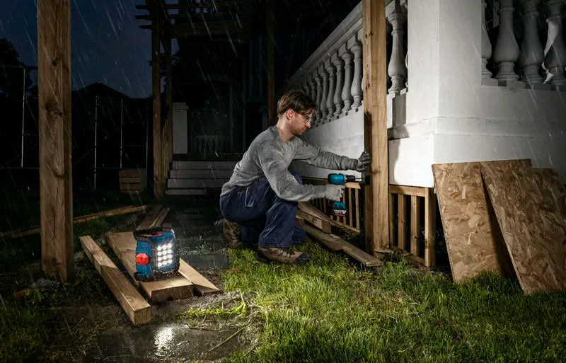 Lampada da cantiere a batteria Bosch GLI18V-1500 PRO