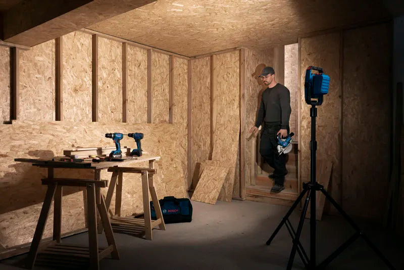 Lampada da cantiere a batteria Bosch GLI18V-3000 PRO
