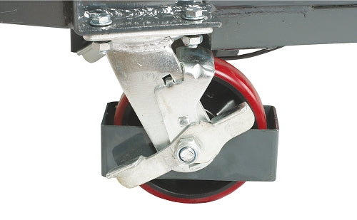 PIATTAFORMA DI ALZATA CARRELLATA CON DISPOSITIVO IDRAULICO MOD. FHT 500 UNICRAFT