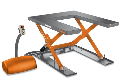 PIATTAFORME ELETTRICHE DI ALZATA CON TAVOLA AD "U" SHT 1001 U UNICRAFT