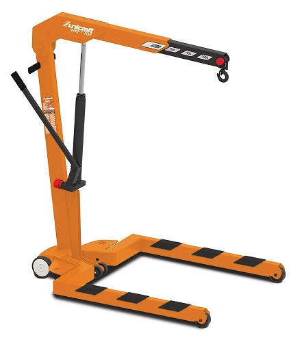 GRU PIEGHEVOLE CON POMPA E BRACCIO ESTENSIBILE BREVETTATO WKP 1 TOP UNICRAFT