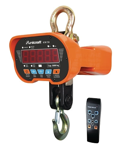 BILANCIA ELETTRONICA PER CARICHI SOSPESI KW 100 UNICRAFT