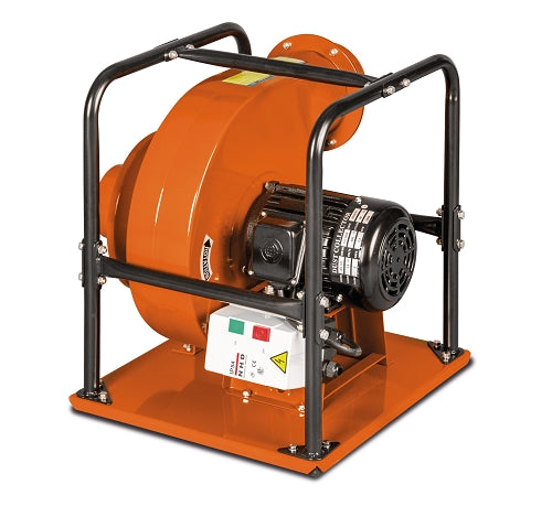 VENTILATORE CENTRIFUGO DI ESTRAZIONE CON GABBIA DI PROTEZIONE RV 125 UNICRAFT