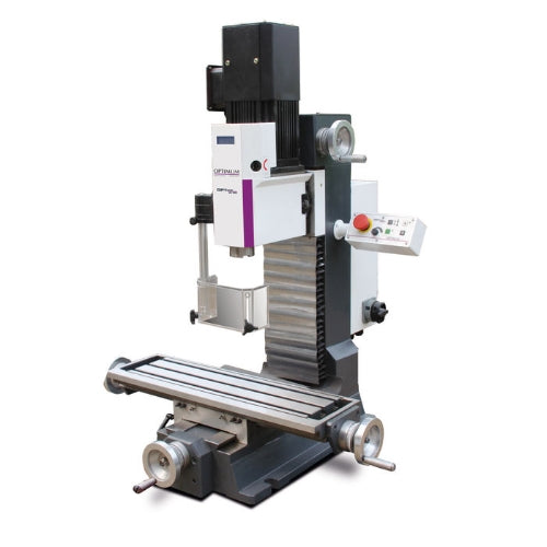 TRAPANI-FRESATRICI CON AZIONAMENTO ELETTRONICO A REGOLAZIONE CONTINUA MH 25V OPTIMUM 058OP8155