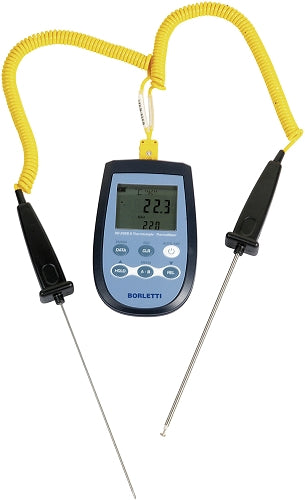 TERMOMETRI ELETTRONICI A TERMOCOPPIA MULTIFUNZIONALE Borletti TEDM