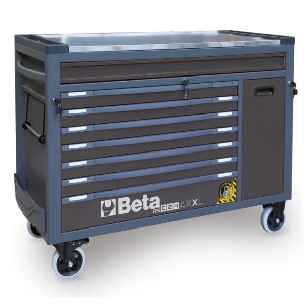 Cassettiera mobile 8 cassetti con sistema antiribaltamento modello lungo Beta RSC24AXXL