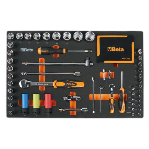 Combinazione arredo officina RSC50 2.0 con 223 utensili Beta RSC50 2.0 D/223UT
