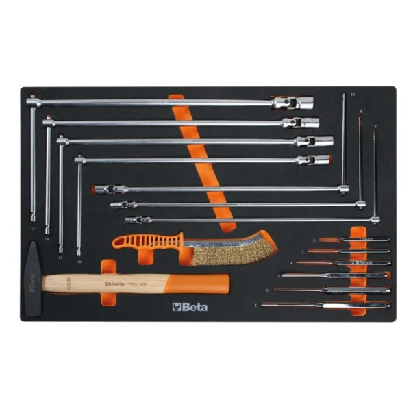 Combinazione arredo officina RSC50 2.0 con 445 utensili Beta RSC50 2.0 F/445UT
