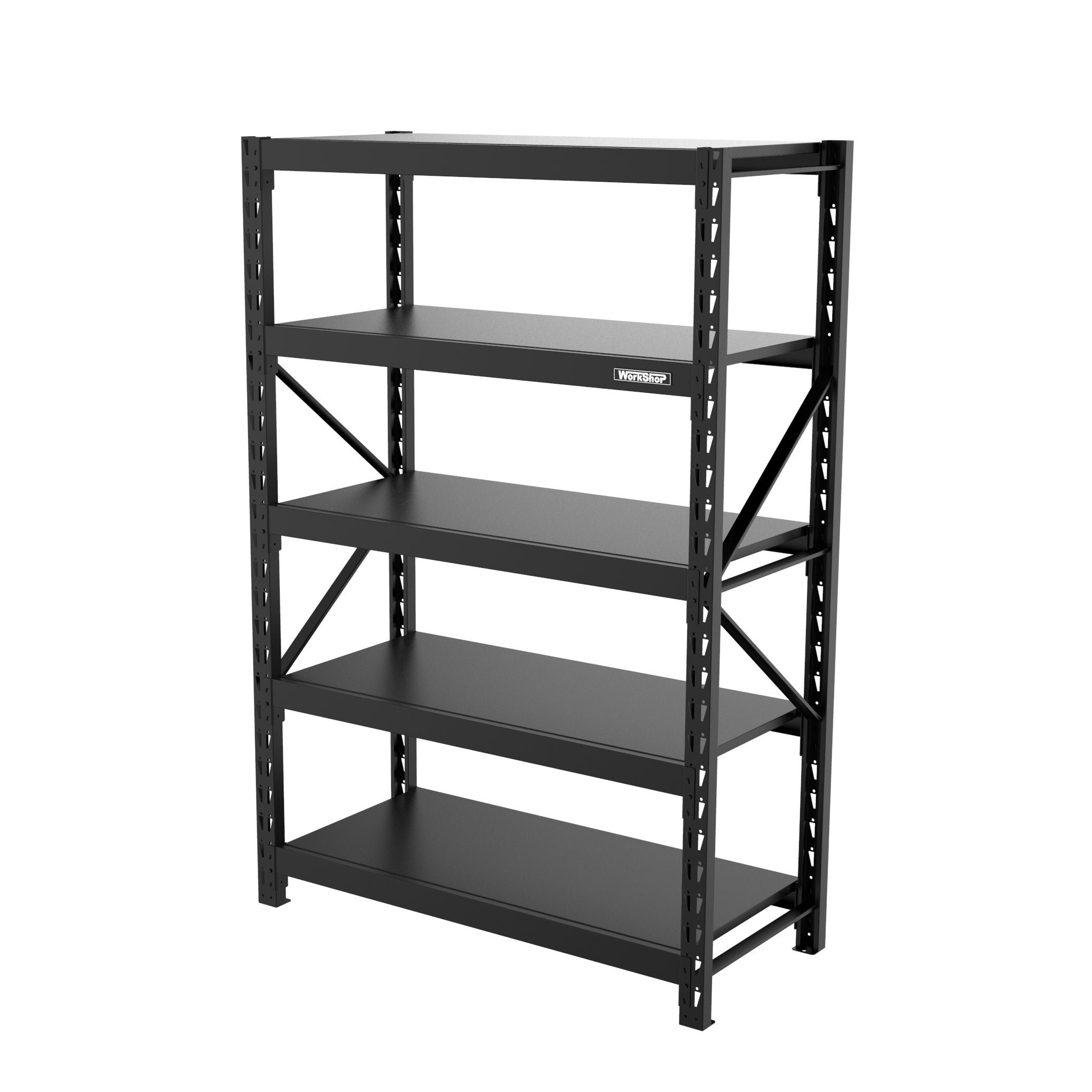 Scaffale alta portata 5 ripiani 1360×610×1998 MPS+ Plus Workshopitaly