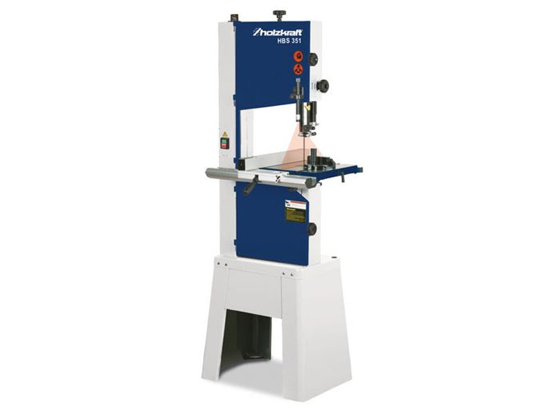 Sega a nastro verticale Holzkraft HBS 351 2 velocità 550W 230V