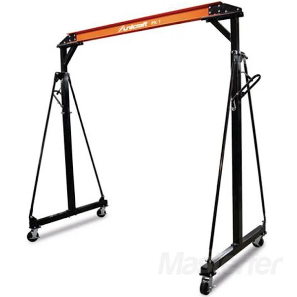 GRU MOBILE A PORTALE CON PORTATA 1T UNICRAFT