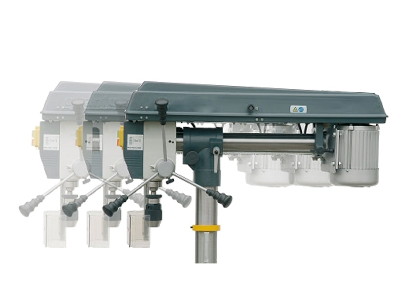 Trapano radiale Optimum RB 6T 750W per alluminio, legno e plastica