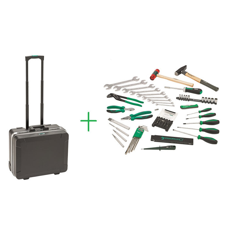 Trolley porta utensili 13302TR con 69 utensili STAHLWILLE 13302/69