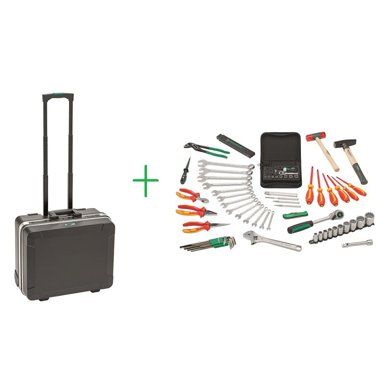 Trolley porta utensili 13302TR con 88 utensili STAHLWILLE 13302/88