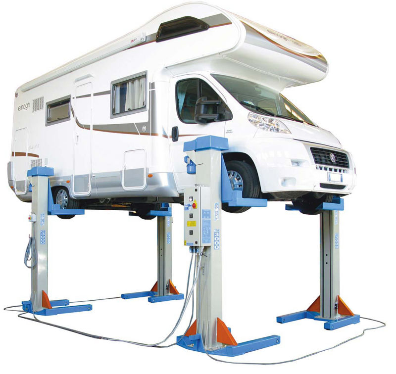 Ponte sollevatore elettromeccanico a colonne mobili 3 ton OMCN 952