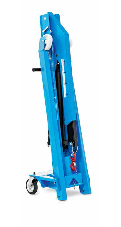 Gru idraulica GP05/S OMCN pompa semplice effetto 0,5 ton