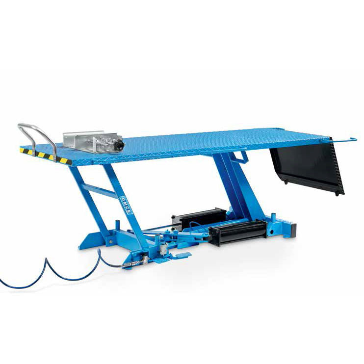 Sollevatore per moto 196/B OMCN 500kg. pneumatico