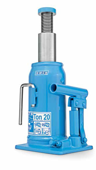 Sollevatore idraulico a bottiglia. Portata 20 ton. OMCN 129