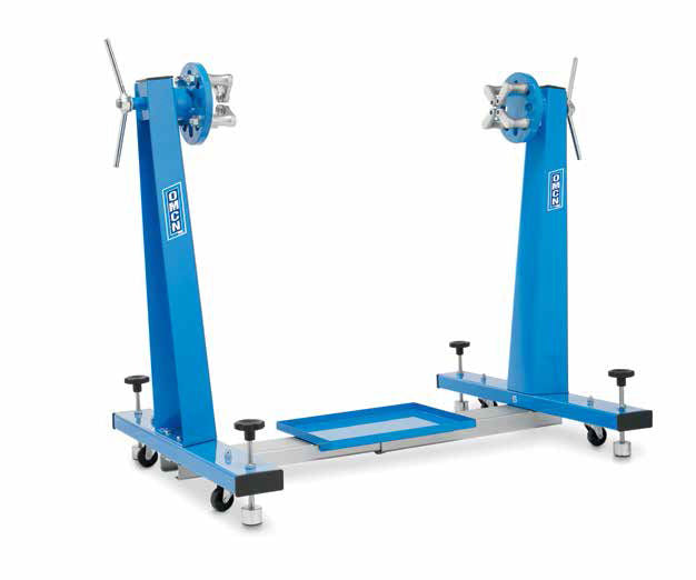 Cavalletto rotativo doppio per motori autovetture OMCN 219