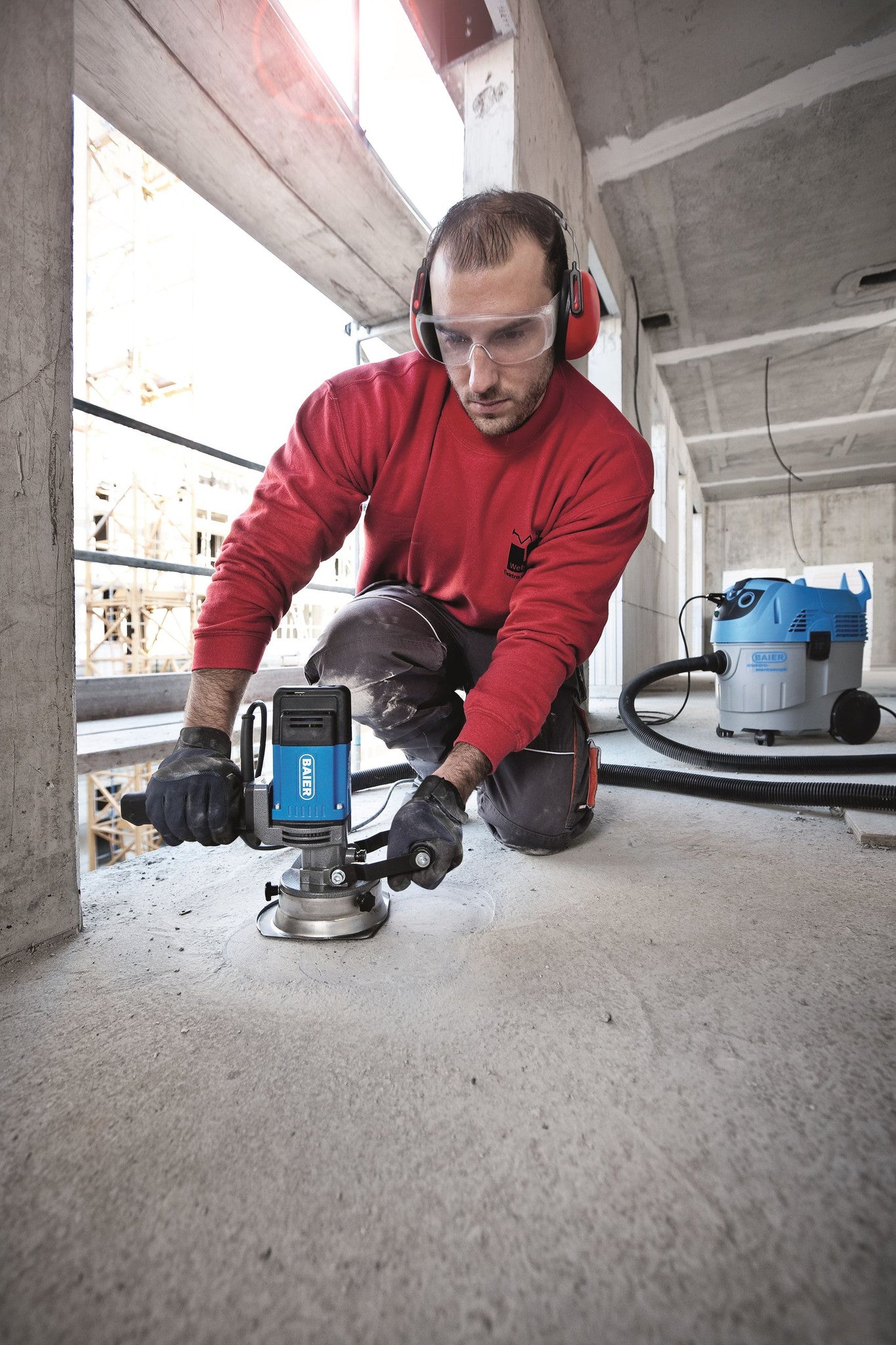 Levigatrice murale BDS 125 Baier