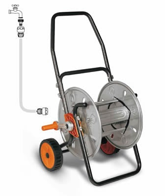 Carrello avvolgitubo METAL TANK 90 mt.