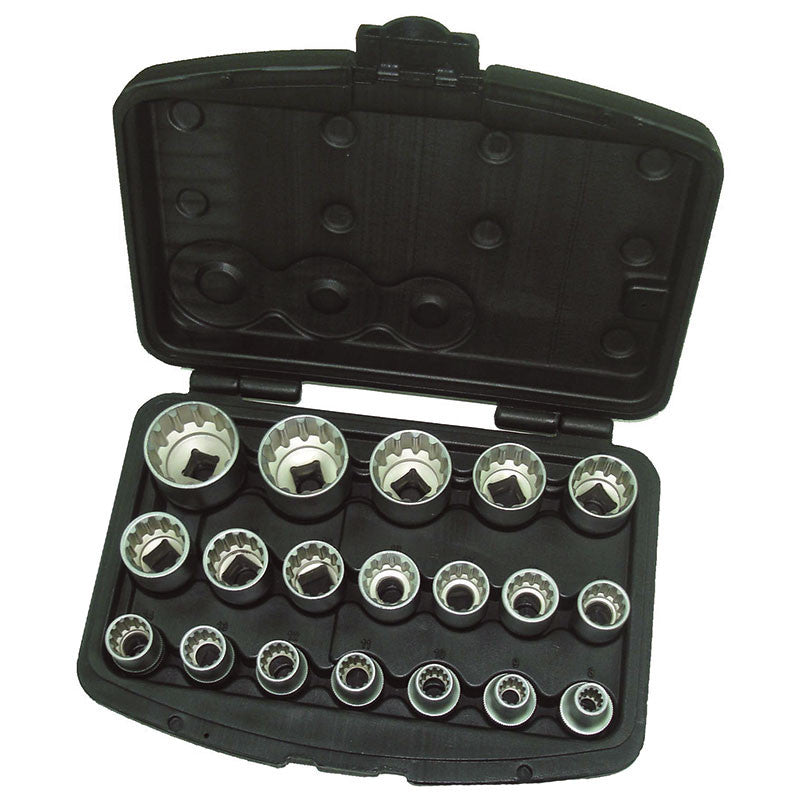 Set bussole MULTILOCK 1/2" Fervi 0795/2