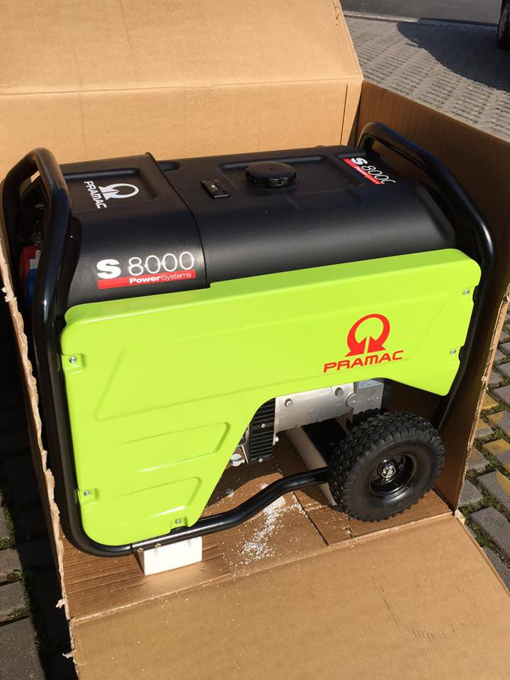 Generatore S8000 230V -400 V 50Hz Pramac CONN AVR DPP