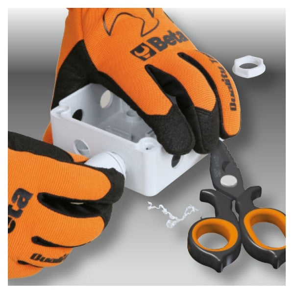 Forbici elettricisti doppio effetto H-SAFE Beta 1128BAX-HS