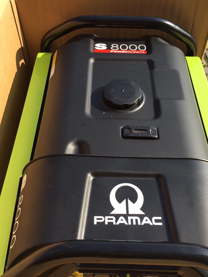 Generatore S8000 230V -400 V 50Hz Pramac CONN AVR DPP