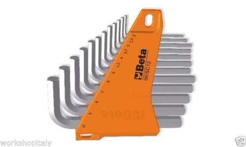 Serie 12 chiavi brugola Beta 96/sc12