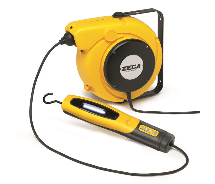 Avvolgicavo con lampada led e trasformatore 5908/330 Zeca