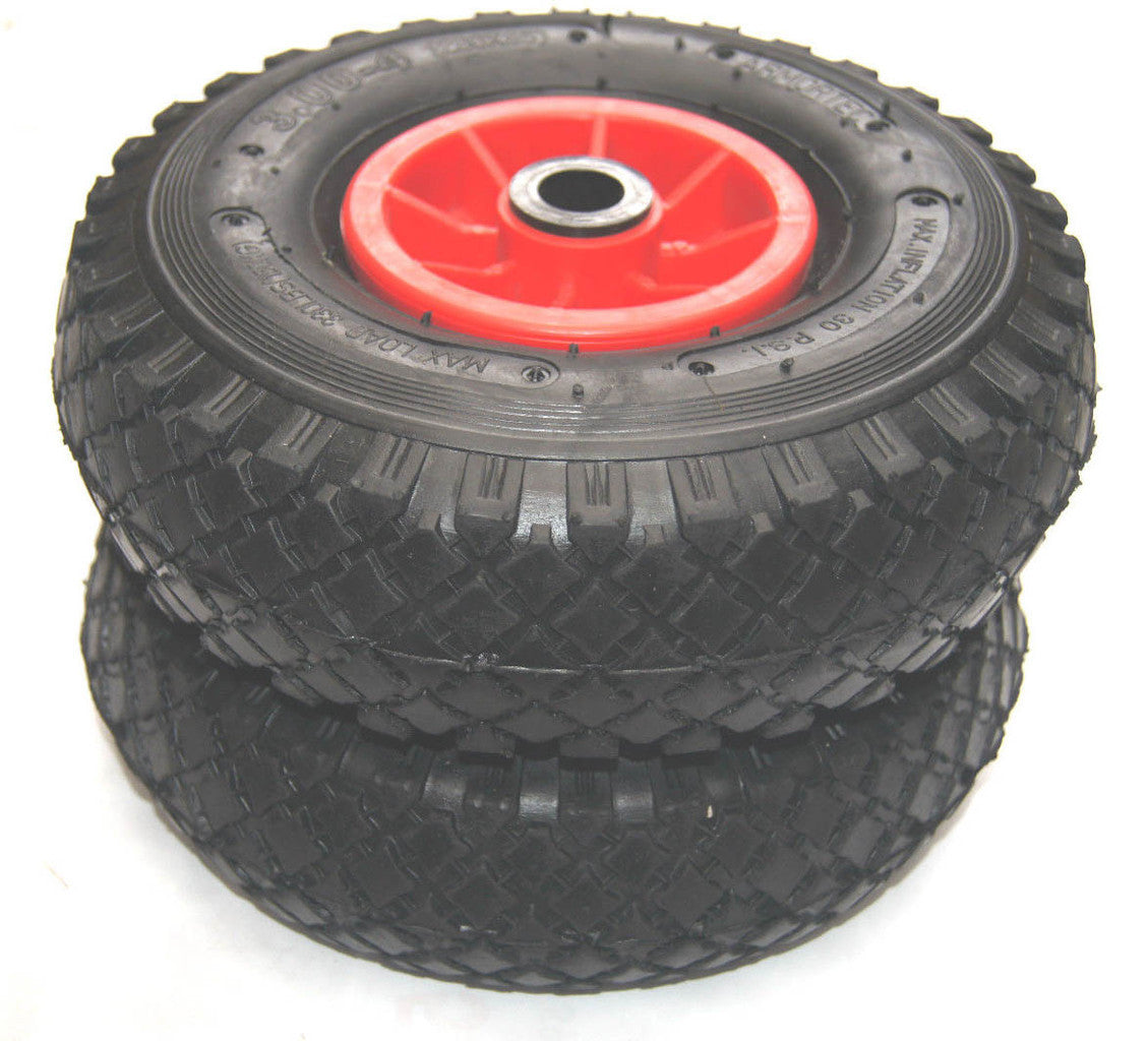 Ruota piena alta portata 120kg. 260mm gabbia rulli