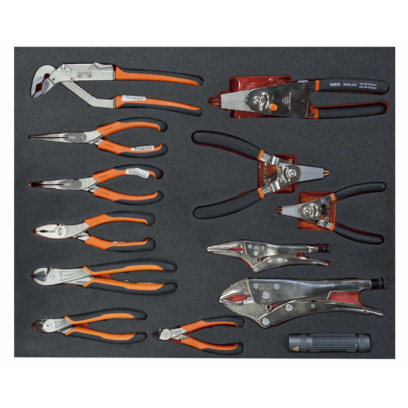 Carrello portautensili Bahco 7 cassetti completo di 273 pezzi