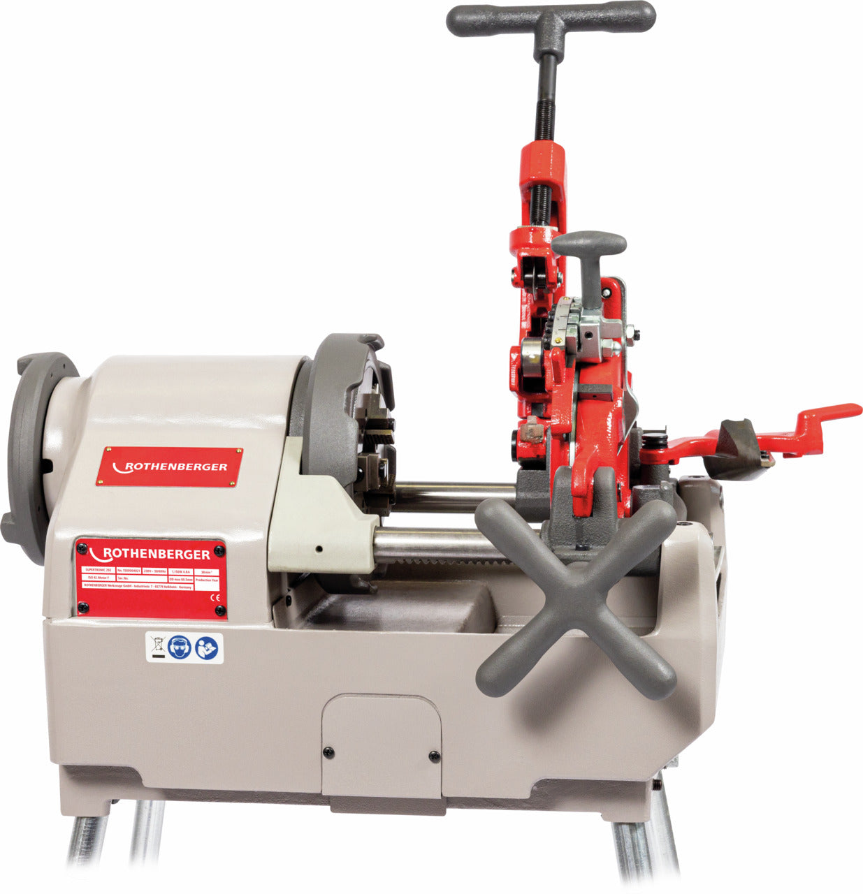 Filiera da banco SUPERTRONIC 2SE, Automatic die head,NPT 1/2-2", 230V ROTHENBERGER