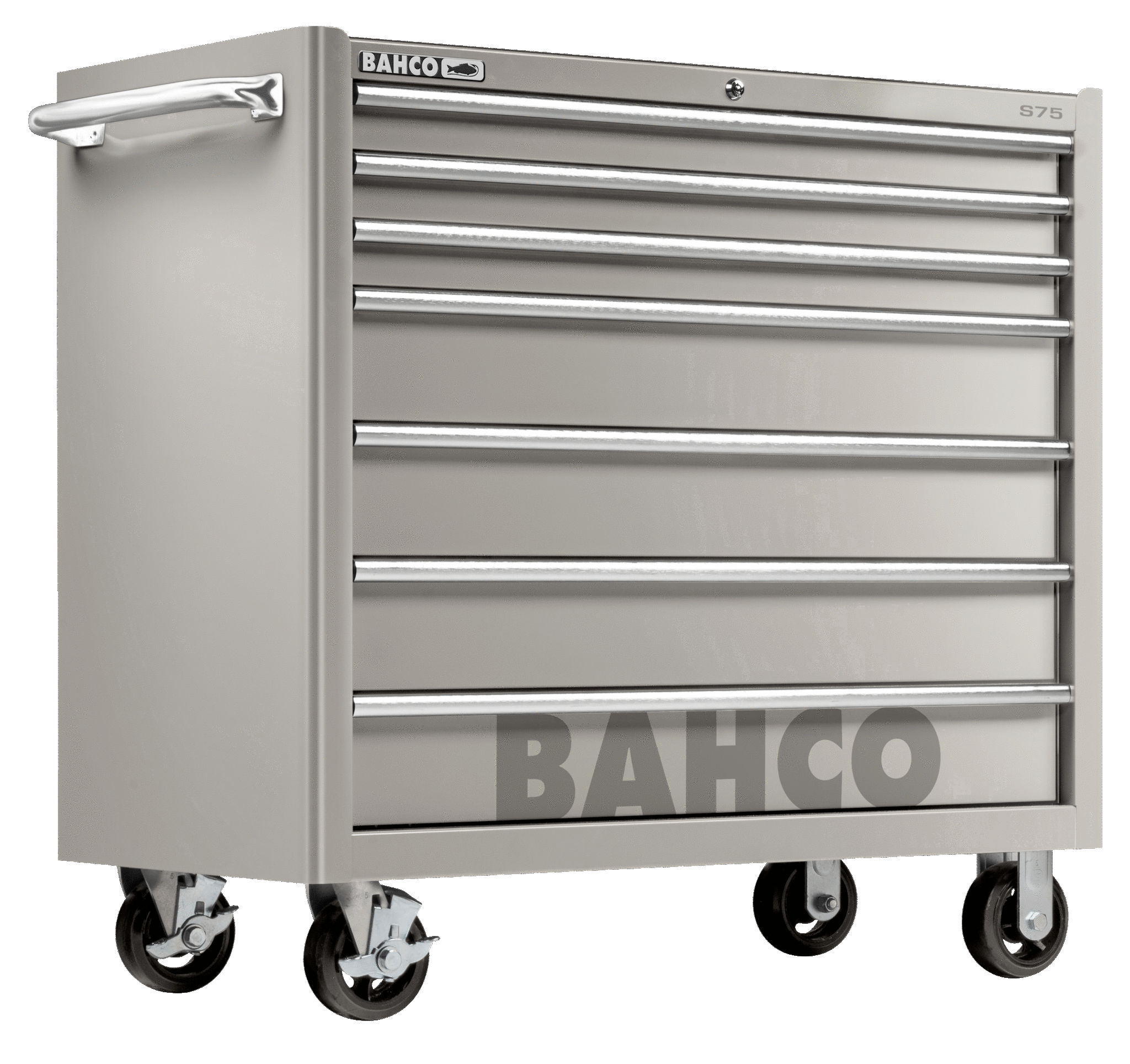 Carrello per utensili in acciaio inossidabile con 7 cassetti 40" Bacho 1475KXL7SS