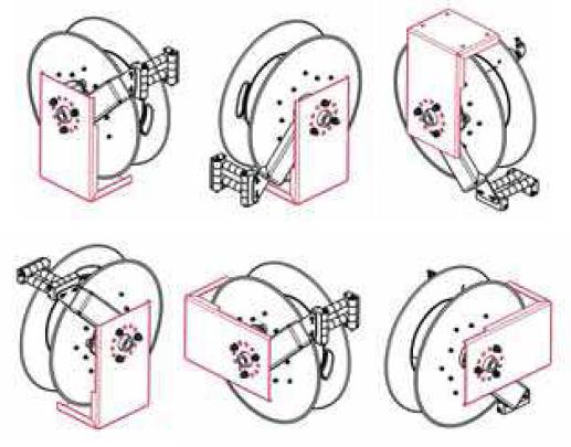 Avvolgitore automatico Zeca serie 8900 ARIA ACQUA