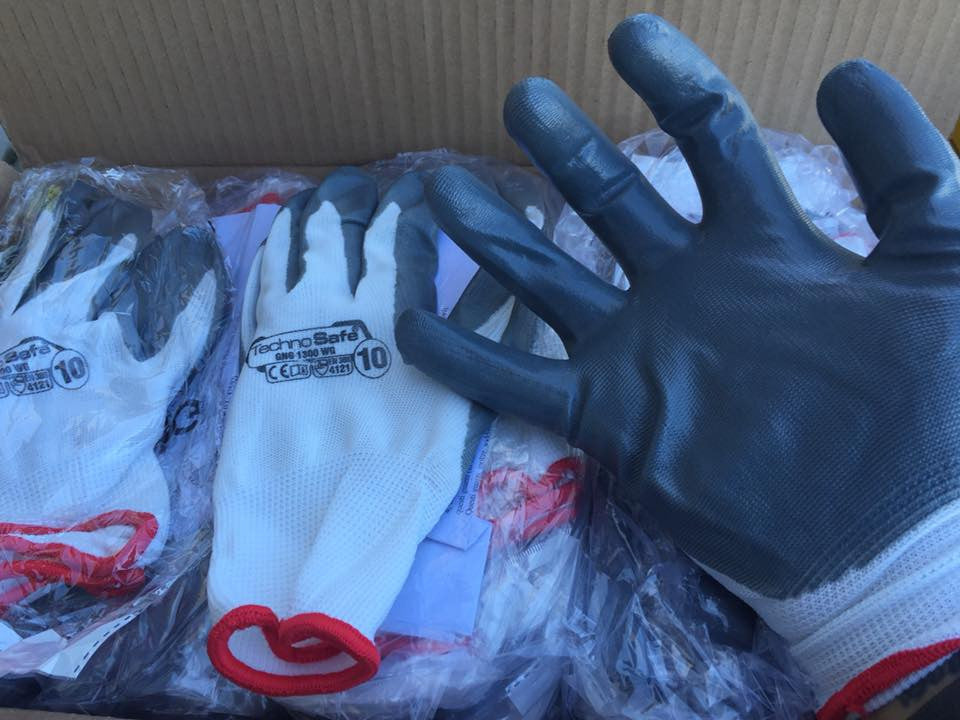 Guanti Spalmati Nitrile 1 paia Rays