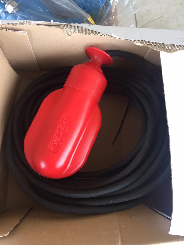 Pompa immersione acque luride 1,1kw 2" KIT quadro elettrico 230 volt IDROELETTRICA