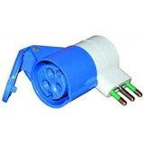 Faretto Led 30w da Cantiere Beta Utensili 1837E + Riduzione Civile 16A