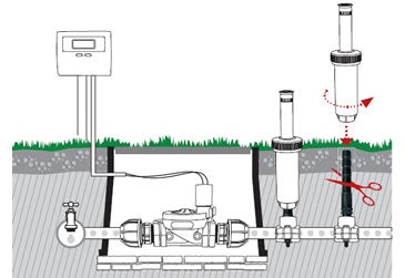 Prolunga filettata maschio 1/2" 1/2" GF GARDEN